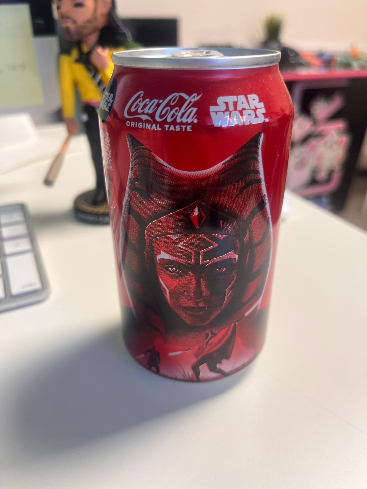 Coke Star Wars Asoka Tano 