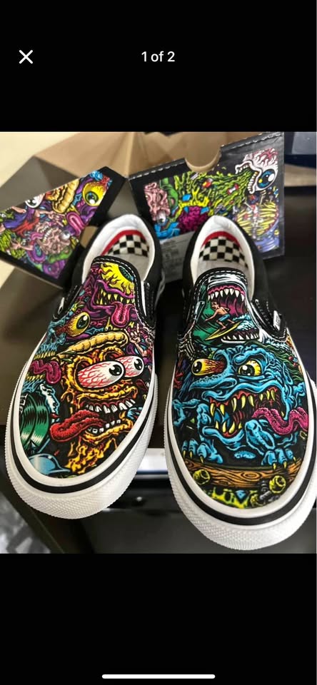 Warped tour vans brand new