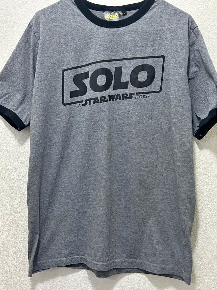 Star Wars Solo Ringer Tee, men’s large (From Lucasfilm Ltd)
