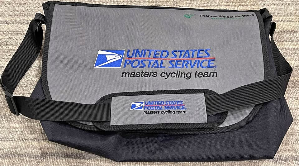  USPS MASTERS CYCLING TEAM Messenger Bag RARE NWOT