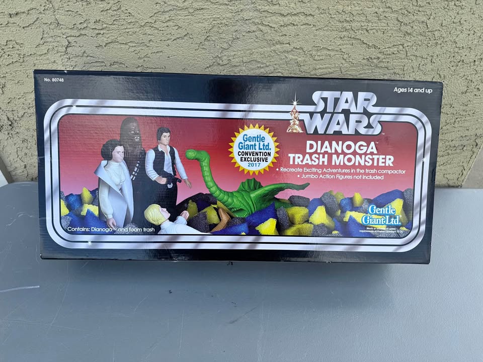 Gentle Giant Star Wars Dianoga Trash Monster Convention Exclusive 2017 Sealed