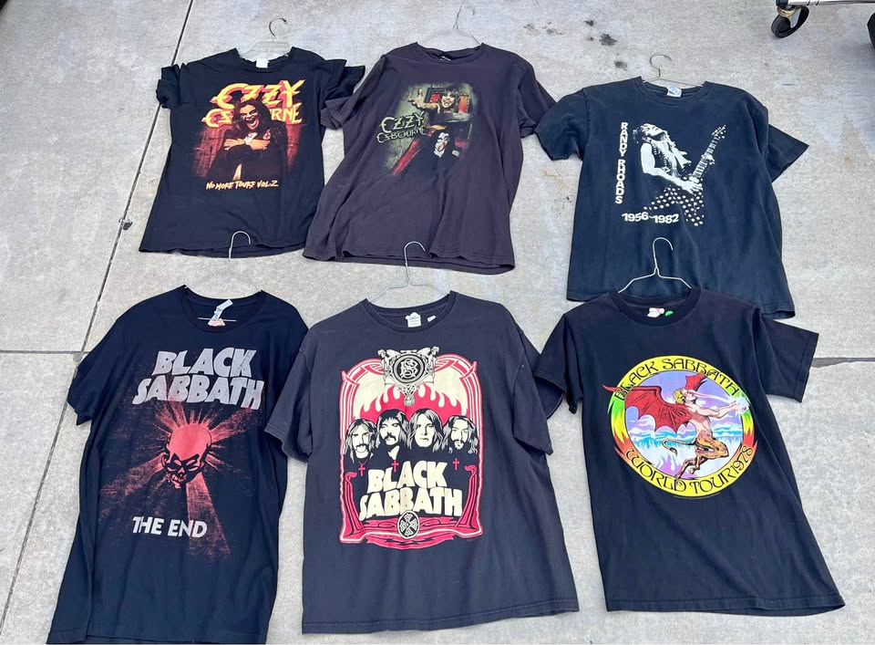 OZZY OSBOURNE Concert T Shirts