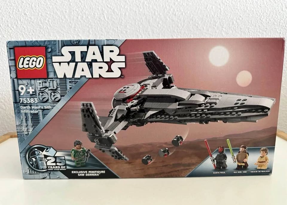 LEGO Star Wars: Darth Maul's Sith Infiltrator (75383) New Factory Sealed Disney